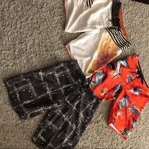 3 size 34 boardshorts